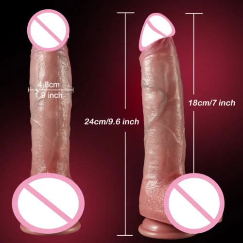 DILDO SILICONA 24 CM