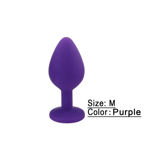 PLUG ANAL PURPURA TALLA M