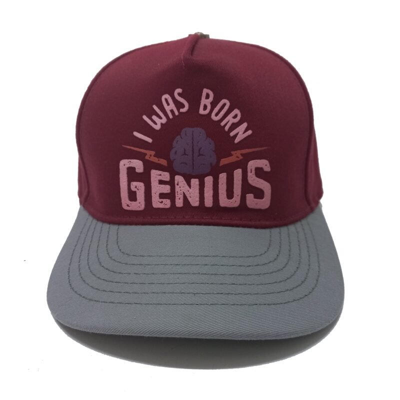 Gorra I Was Born Genius