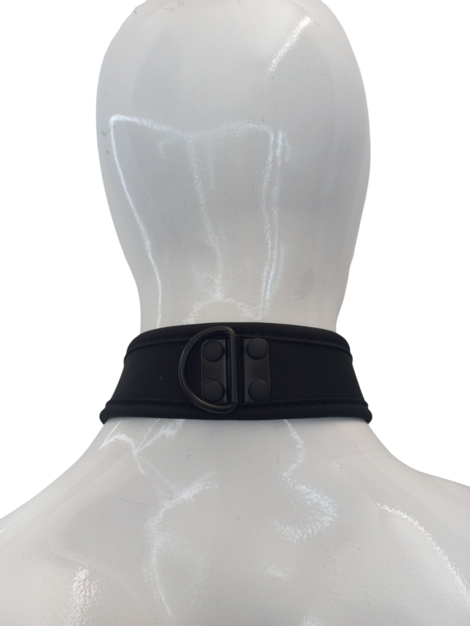 Mascara Perro, Arnes y Collar Negro - Imagen 4