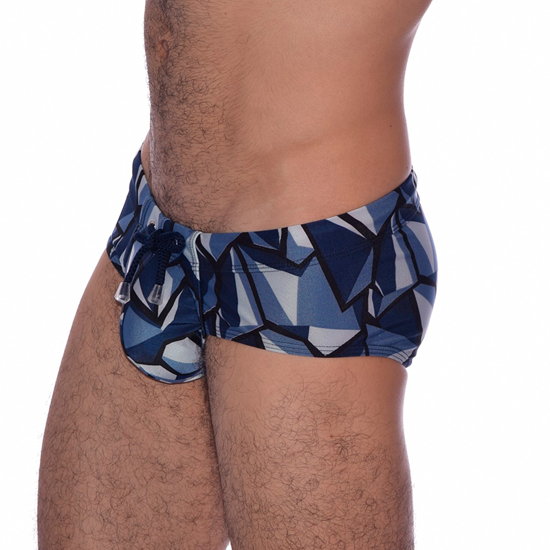 Bañador Triángulos Azul - Imagen 2