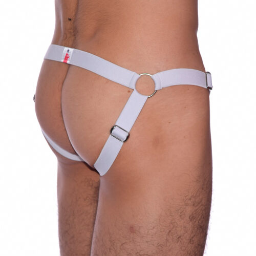 Cockring Jockstrap Blanco