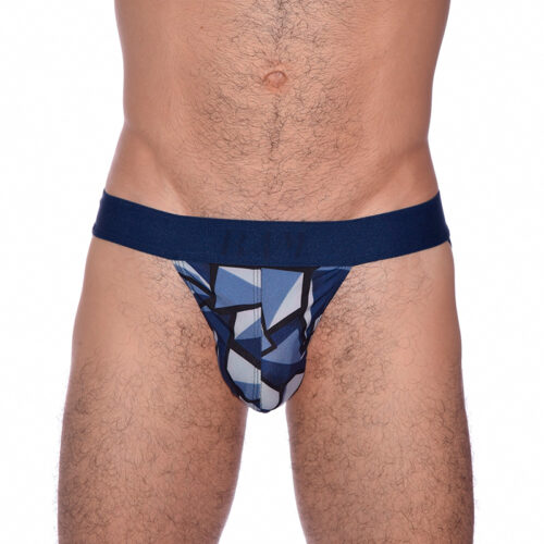 Jockstrap Triángulos Azules