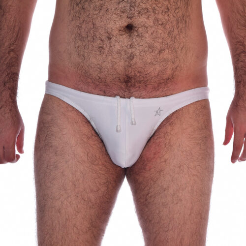 Bañador Tanga Blanco