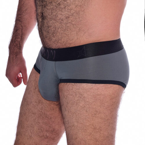 Interior Brief Gris Oscuro