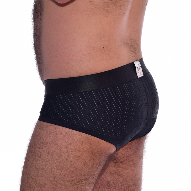 Interior Brief Malla Negra - Imagen 3