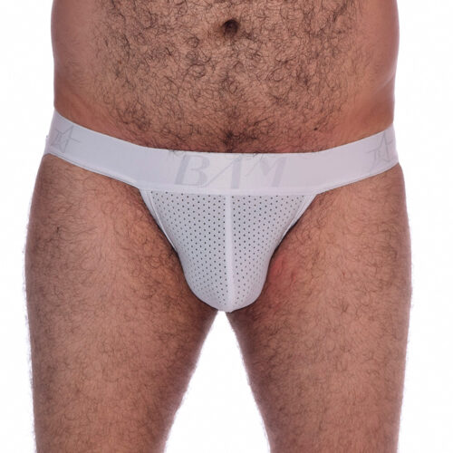 Jockstrap Malla Blanco