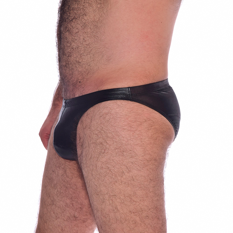 Interior Tanga Negra Cuerina Textil - Imagen 2