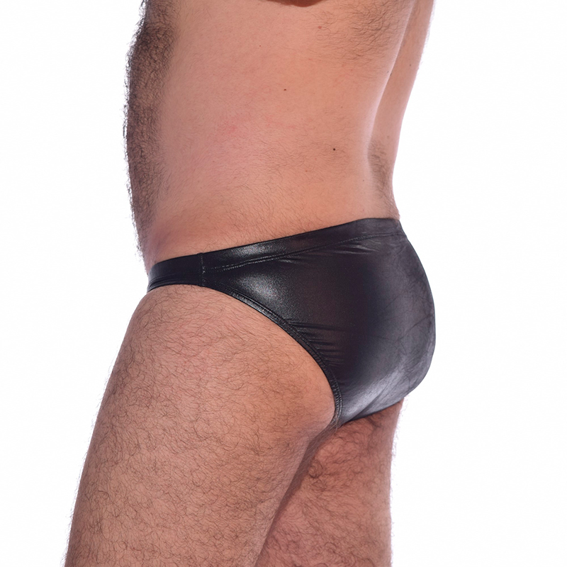 Interior Tanga Negra Cuerina Textil - Imagen 3