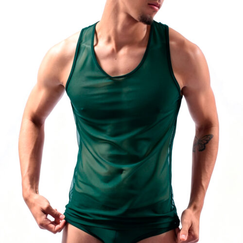 Camisilla Mallatex Verde Oscuro