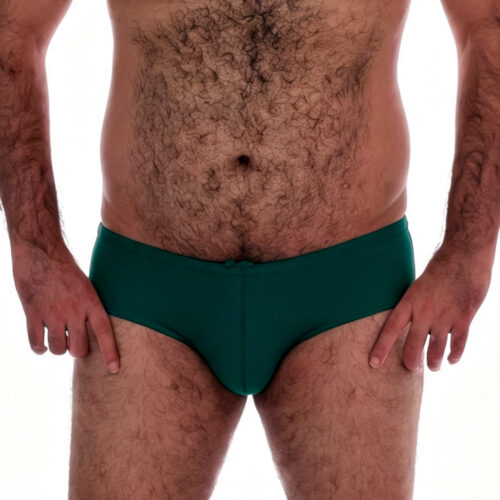 Bañador Verde Oscuro