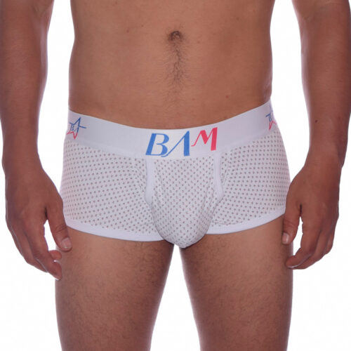 Boxer Corto Blanco Miniprint