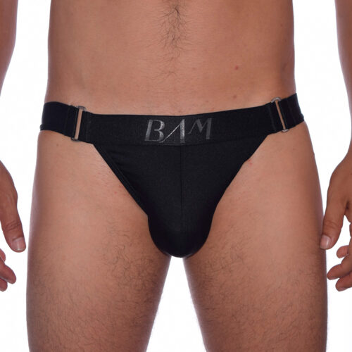 Interior Brief Medio Negro Herrajes